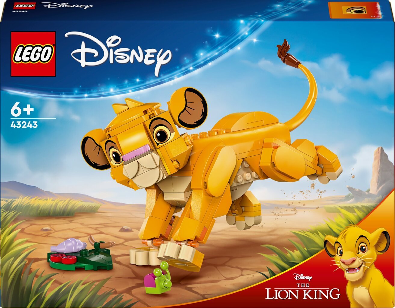 43243 LEGO® Disney Karaļa Lauvas mazulis Simba цена | 220.lv