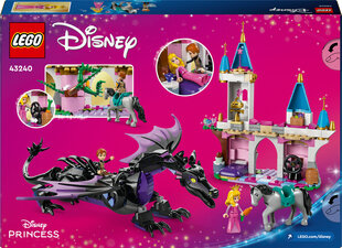 43240 LEGO® Disney Malefisentas pūķa forma cena un informācija | Konstruktori | 220.lv