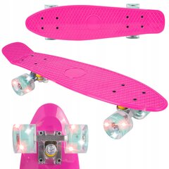 Детский скейтборд MalPlay, 56см, розовый цена и информация | Скейтборды | 220.lv