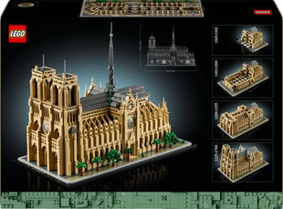 21061 LEGO® Architecture Notre-Dame de Paris cena un informācija | Konstruktori | 220.lv