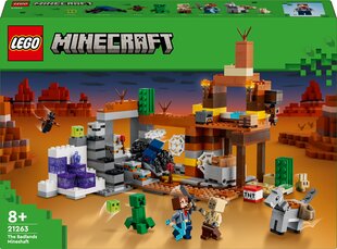 21263 LEGO® Minecraft Tukšzemes šahta cena un informācija | Konstruktori | 220.lv