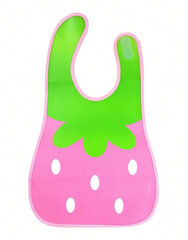 Детский нагрудник для кормления для девочек, Electronics LV-2181, розовый, 1 шт цена и информация | Слюнявчики | 220.lv