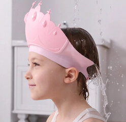 Bērnu silikona cepure, Electronics LV-2182, rozā, 1 gab. cena un informācija | Mazuļa mazgāšana | 220.lv