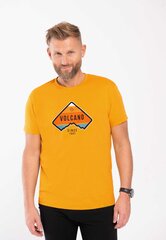 T- VOLCANO apdrukāts T-krekls cena un informācija | Vīriešu T-krekli | 220.lv