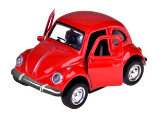 Metāla rotaļu auto VV Beetle, sarkans cena un informācija | Rotaļlietas zēniem | 220.lv