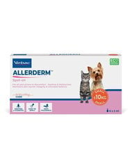Virbac Allederm Spot-on для котят и собак мелких пород, 6х2 мл цена и информация | Средства по уходу за животными | 220.lv