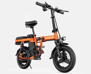 ENGWE T14 salokāms elektriskais velosipēds, oranžs cena un informācija | Elektrovelosipēdi | 220.lv