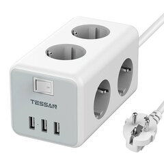 TESSAN Power strip TS-306 цена и информация | Удлинители | 220.lv