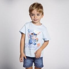 T-krekls zēniem Stitch, zils cena un informācija | Zēnu krekli | 220.lv