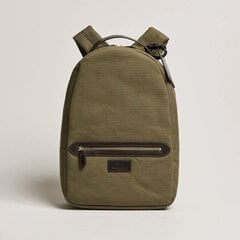 Рюкзак Polo Ralph Lauren Vachetta Leather Trim Canvas Defender Green, зелёный, 12 л цена и информация | Рюкзаки и сумки | 220.lv