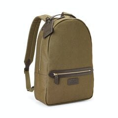 Рюкзак Polo Ralph Lauren Vachetta Leather Trim Canvas Defender Green, зелёный, 12 л цена и информация | Рюкзаки и сумки | 220.lv
