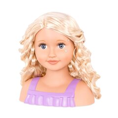 Lelles galva frizūru veidošanai Trisana Our Generatio, 23 cm cena un informācija | Rotaļlietas meitenēm | 220.lv