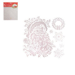 Loga uzlīme - Santa Claus cena un informācija | Ziemassvētku dekorācijas | 220.lv