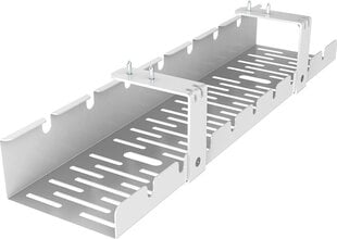 Spacetronik galda kabeļu organizators, 50x12x9 cm цена и информация | Ящики для вещей | 220.lv