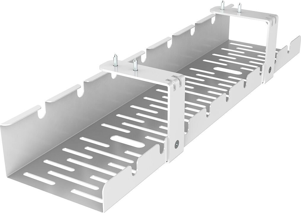 Spacetronik galda kabeļu organizators, 50x12x9 cm cena un informācija | Veļas grozi un mantu uzglabāšanas kastes | 220.lv