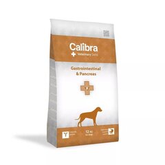 Calibra Veterinary Diets Gastrointestinal & Pancreas visu šķirņu pieaugušiem suņiem ar lasi, 2 kg cena un informācija | Sausā barība suņiem | 220.lv