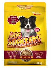 Biofeed Dog Snackers vidējas un lielas šķirnes pieaugušiem suņiem ar vistu, 10 kg cena un informācija | Sausā barība suņiem | 220.lv