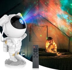 Проектор Астронавт Галактика 360°, Electronics LV-1035, белый, 1 шт цена и информация | Праздничные декорации | 220.lv