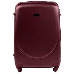 Большой чемодан Goose, бургундский цена и информация | Чемоданы, дорожные сумки | 220.lv