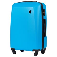 Vidējs koferis Wings 0125, zils cena un informācija | Koferi, ceļojumu somas | 220.lv