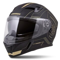 CASSIDA 3.0 NEW MOTORCYCLE HELMET, черный, матовый цена и информация | Шлемы для мотоциклистов | 220.lv