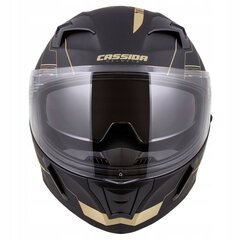 CASSIDA 3.0 NEW MOTORCYCLE HELMET, черный, матовый цена и информация | Шлемы для мотоциклистов | 220.lv