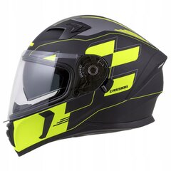 Cassida Helmets 3.0 ķivere, melnā-dzeltena, matēta kaina ir informacija | Moto ķiveres | 220.lv