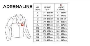 Adrenaline Pyramid 2.0 motociklistu jaka pelēki dzeltena tekstila cena un informācija | Moto jakas | 220.lv