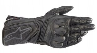 Мужские спортивные мотоперчатки Alpinestars SP-8 V3, черные цена и информация | Мото перчатки, защита | 220.lv
