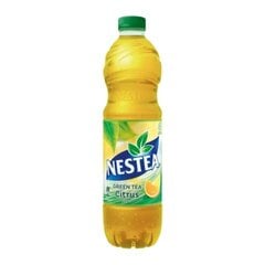 Ledus tēja Nestea Green tea citrus, 1,5 l cena un informācija | Atsvaidzinoši dzērieni | 220.lv