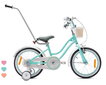 Velosipēds bērniem Heart Bike, 16", zils cena un informācija | Velosipēdi | 220.lv