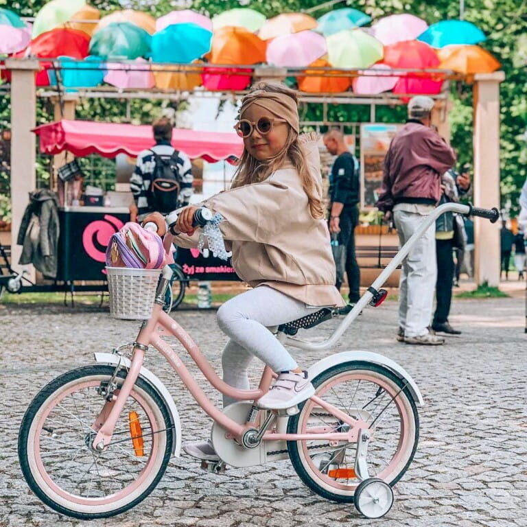 Velosipēds bērniem Heart Bike, 16", zils cena un informācija | Velosipēdi | 220.lv