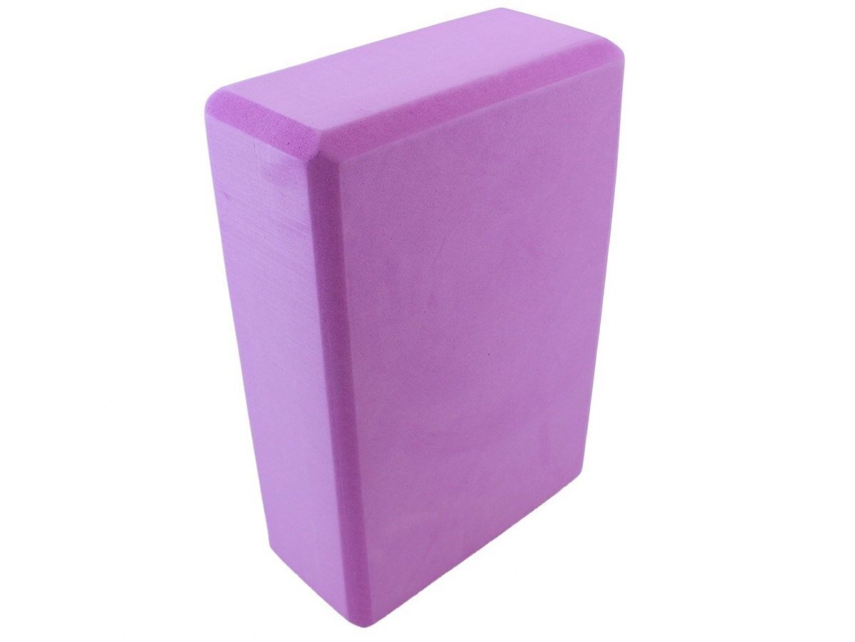 Jogas bloks, 23x16x8 cm, violets цена и информация | Jogas preces | 220.lv