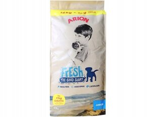 Arion Fresh Junior jauniem kucēniem, 12 kg + 1 kg цена и информация | Сухой корм для собак | 220.lv