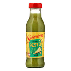 Salātu mērce Suslavičius Pesto, 315 g cena un informācija | Mērces | 220.lv