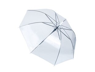 Caurspīdīgs lietussargs 5961 cena un informācija | Lietussargi sievietēm | 220.lv