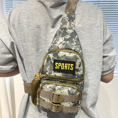 Тактический рюкзак-сумка мужской Sports, серый цена и информация | Мужские сумки | 220.lv