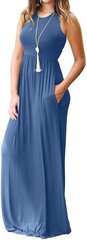 Женское платье Auselily, синее цена и информация | Платья | 220.lv