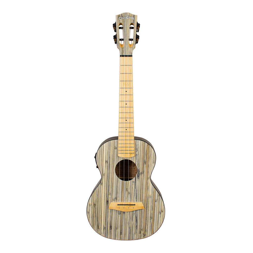 Elektroakustiskā tenora ukulele Cascha Bamboo Graphite HH 2317E цена и информация | Ģitāras | 220.lv