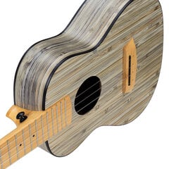 Elektroakustiskā tenora ukulele Cascha Bamboo Graphite HH 2317E cena un informācija | Ģitāras | 220.lv