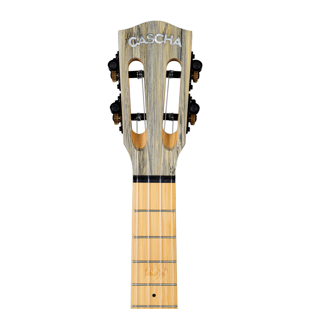 Elektroakustiskā tenora ukulele Cascha Bamboo Graphite HH 2317E цена и информация | Ģitāras | 220.lv