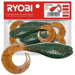 Мягкая приманка Twister Scented Ryobi Fantail 51мм CN003 8шт цена и информация | Воблеры, приманки, блесны | 220.lv