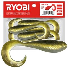 Мягкая приманка Twister Scented Ryobi Fantail 51мм CN007 8шт цена и информация | Воблеры, приманки, блесны | 220.lv