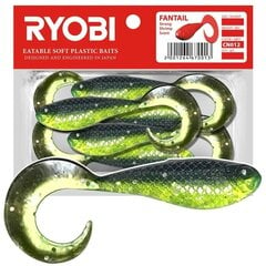 Мягкая приманка Twister Scented Ryobi Fantail 51мм CN012 8шт цена и информация | Воблеры, приманки, блесны | 220.lv