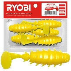 Мягкая приманка Ароматическая Ryobi Mefisto 60мм CN004 5шт цена и информация | Воблеры, приманки, блесны | 220.lv