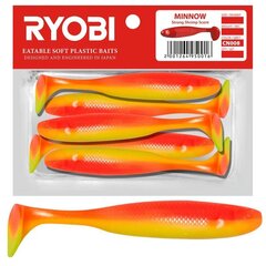 Мягкая приманка Scented Ryobi Minnow 76мм CN008 5шт цена и информация | Воблеры, приманки, блесны | 220.lv