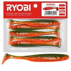 Мягкая приманка Scented Ryobi Minnow 93мм CN009 5шт цена и информация | Воблеры, приманки, блесны | 220.lv