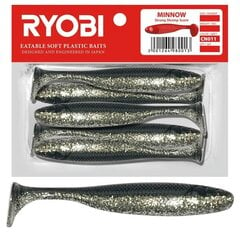 Мягкая приманка Scented Ryobi Minnow 76мм CN011 5шт цена и информация | Воблеры, приманки, блесны | 220.lv