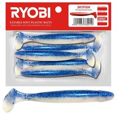 Мягкая приманка Scented Ryobi Skyfish 109мм CN005 3шт цена и информация | Воблеры, приманки, блесны | 220.lv