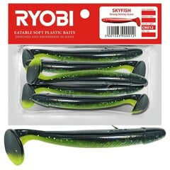 Мягкая приманка Scented Ryobi Skyfish 109мм CN012 3шт цена и информация | Воблеры, приманки, блесны | 220.lv